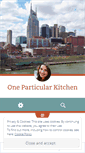 Mobile Screenshot of oneparticularkitchen.com